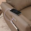 NicBex Recliner Chair Modern Rocking Chair with Side Pocket Swivel Accent Chair Glider Chair Comfy Chair for Living Room, Bedroom - 4 of 4