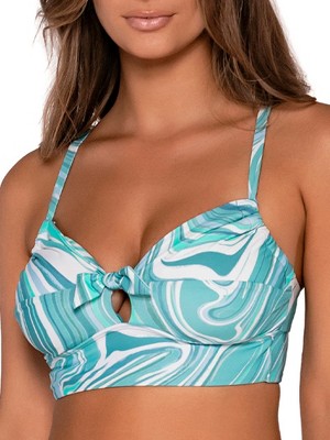 Sunsets Women's Elsie Underwire Wrap Bikini Top - 523 40e/38f/36g