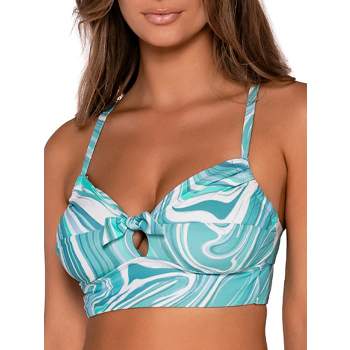 Sunsets Women's Danica Bikini Top - 582 38e/36f/34g Slate Seagrass : Target