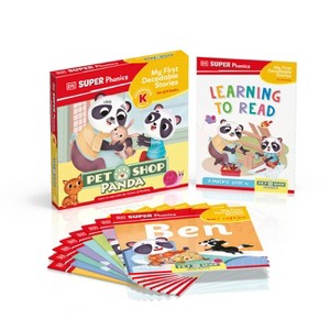 DK Super Phonics My First Decodable Stories Pet Shop Panda - by  DK & Phonic Books (Mixed Media Product) - 1 of 1
