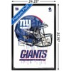 Trends International NFL New York Giants - Drip Helmet 20 Framed Wall Poster Prints - 3 of 4