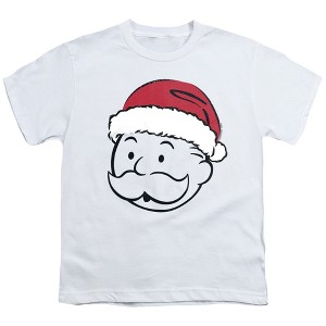 Boys' Monopoly Santa Hat T-Shirt - 1 of 4