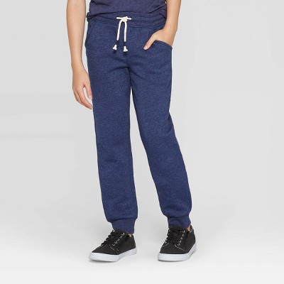 navy blue girl joggers