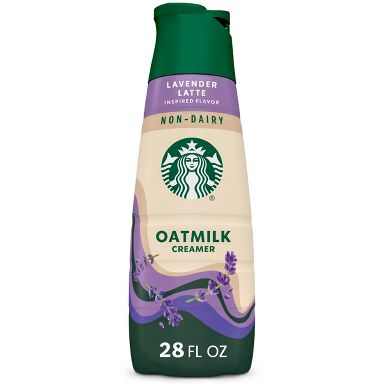 Starbucks Creamer Oatmilk Lavender Latte Coffee Creamer - 28 fl oz