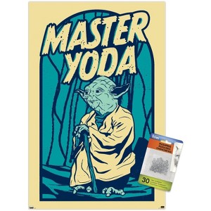 Trends International Star Wars: Bubble Gum Pop - Master Yoda Unframed Wall Poster Prints - 1 of 4