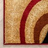 Well Woven Deco Rings Geometric Modern Casual Area Rug - 4 of 4