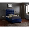 Meridian Furniture,Cruz Velvet Bed - 3 of 4