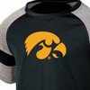 NCAA Iowa Hawkeyes Boys' Gray Poly T-Shirt - 3 of 3
