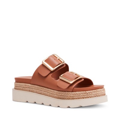 Madden Girl Mythical Flatform Sandal 9.5 Caramel Paris Target