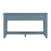 Vynxaria 55.4" Modern Entryway Console Table with Storage Drawers and Poplar Legs - 4 of 4