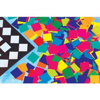 School Smart Spectrum Paper Mosaic Squares, 3/4 Inches, Pack of 4000