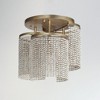 Maxim Lighting Fontaine 3 - Light Flush Mount in  Golden Silver - 3 of 3