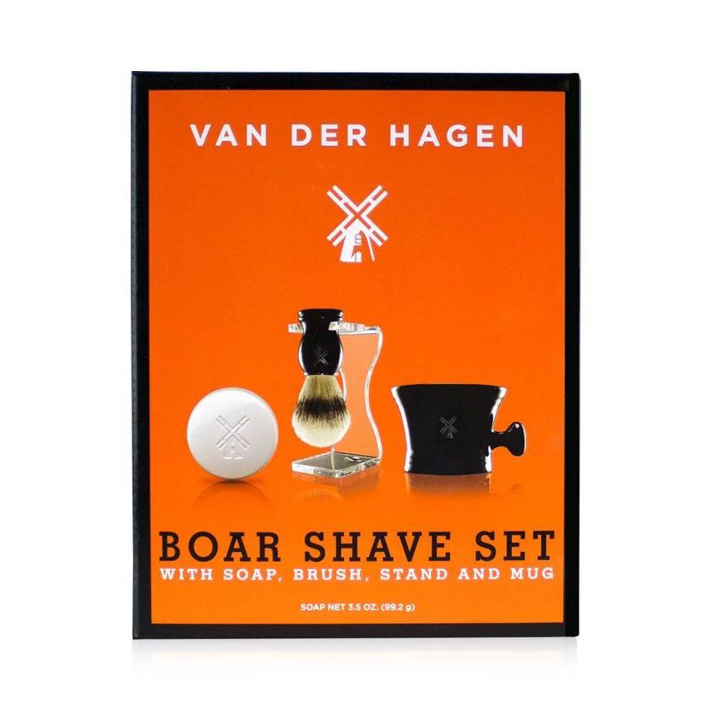 Van der Hagen Premium 4 Piece Shave Gift Set, 3 of 9