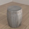 Royal Hampton Serenity Side End Table with 16 Inch Round Top, Mango Wood Construction - 2 of 4