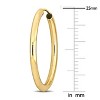 EVERLY JEWELRY | 14k Yellow Gold Hoop Earrings - 3 of 4
