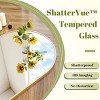 Aoibox Arch Wall Mirror with Brushed Gold Metal Frame, Vanity Mirror for Bedroom, Living Room, Bathroom, Entryway, Salon - 2 of 4