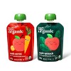 Organic Applesauce Pouches - Apple Carrot & Apple Spinach  - Good & Gather™ - image 2 of 4
