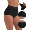 INSPIRE CHIC Women's High-Waisted Tummy Control Butt Lifting Postpartum Briefs 5 Packs - 3 of 4