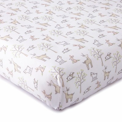 Skylar Blush Character Fitted Sheet - Levtex Baby