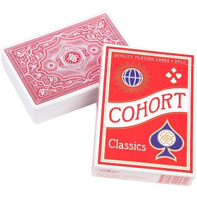 Ellusionist Red Cohort Classic Playing Cards Deck