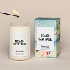 13.75oz Glass Jar Bergamot Sandalwood "Beach Cottage" Candle - Homesick Candles, Soy Wax Blend, 60-80hr Burn Time - 4 of 4