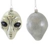 Craftoutlet.Com 3.5 Inch Alien Heads Space Halloween Tree Ornament Sets - 3 of 3