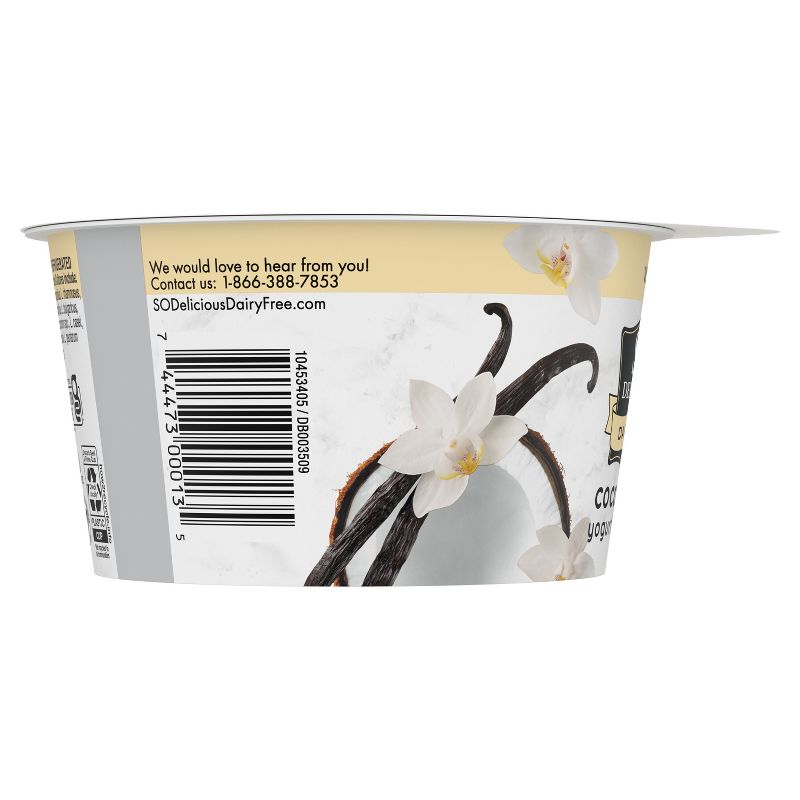 So Delicious Dairy Free Vanilla Coconut Milk Yogurt - 5.3oz Cup, 3 of 10