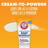 Arm & Hammer Odor Destroying Foot Deodorant Cream-to-Powder - 3.4oz - 4 of 4