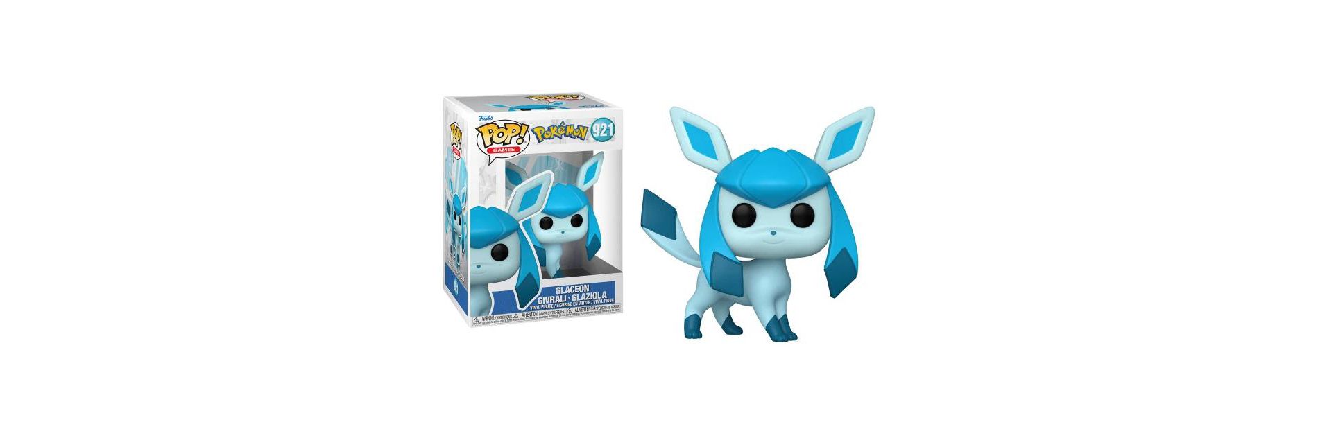 Funko POP! Games: Pokémon - Glaceon - Vinyl Figure #921 #69080