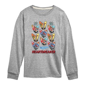 Boys' - Hot Wheels - Heartbreaker Long Sleeve Graphic T-Shirt - 1 of 4