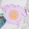Simply Sage Market S.W.Smiley Create Your Own Happiness Flower Boxy Crop Top - 3 of 4