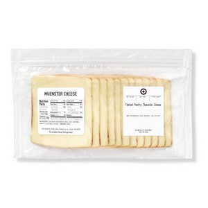 Muenster Cheese - price per lb - 0.4-0.7lbs - Market Pantry™ - 1 of 3