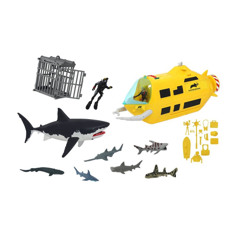 Animal Planet Deep Sea Shark Rescue Submarine Playset (Target Exclusive), 1 of 11