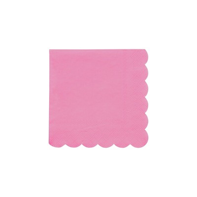 Meri Meri Deep Pink Small Napkins