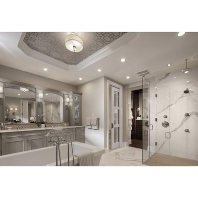 Elegant Bonita Polished Chrome Wall Sconce with Summer Linen Shade