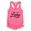 Simply Sage Market Livin' On Lake Time Racerback Tank - 2 of 4