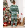 PATPAT Christmas Family Pajama Set, Gingerbread Striped Pajama Set - 3 of 4