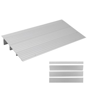 Threshold Ramps for Doorways,Aluminum Entry Threshold Ramp  for Doorways and Raised Landings, Weight Capacity 700 LB - 1 of 4