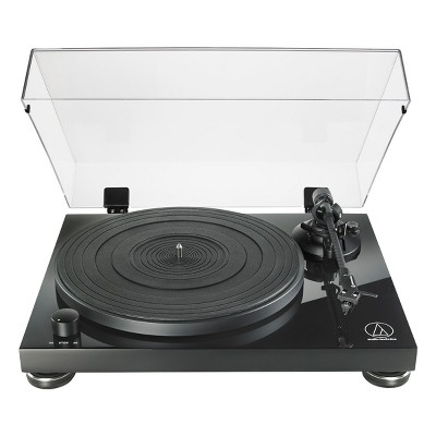 AudioTechnica AT-LPW50PB Fully Manual Belt-Drive Turntable (Piano Black)
