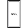 PosterPalooza | Panoramic Flat Silver Picture Frame - UV Acrylic, Foam Board Backing, Hanging Hardware - 2 of 4