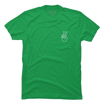 Men's Design By Humans peace By desiredesign T-Shirt
