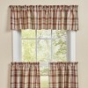 Park Designs Gamekeeper Plaid Valance 14"L - 2 of 3