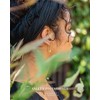 Benevolence LA Safety Pin Earrings for Women Pin Earring with Cubic Zirconia Hypoallergenic White Gold Plated Earrings - 2 of 4