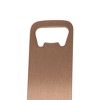 Unique Bargains Bottle Opener Bottle-Shaped Wine Opener Hand Wash Only Stainless Steel 1.3"x4.72" 1Pcs - 4 of 4