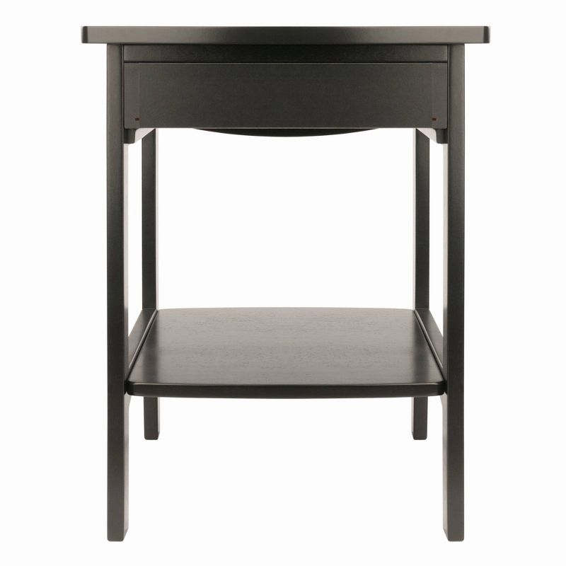 Claire Nightstand - Black - Winsome, 6 of 10