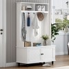 NicBex 65.00"H Modern Hall Tree with Storage for Living Room - 4 of 4