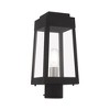 Livex Lighting Oslo 1 - Light Post Light in  Black - 4 of 4