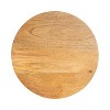 Kate and Laurel Hemingson Round Drink Table, 10x10x22, Natural - 4 of 4