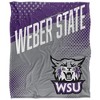 Weber State University Fan Zone Silky Touch Super Soft Throw Blanket 50x60 - 2 of 4