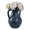 Terracotta Pottery Vase with Handle - Rustic Flower Container - Decorative Farmhouse Accent for Home, Office, Bedroom, Living Room - 3 of 4